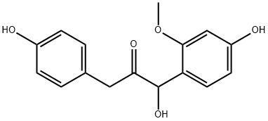 1-Hydroxy-1-(4-hydroxy-2-Methoxyphenyl)
-3-(4-hydroxyphenyl)propan-2-one|1-羟基-1-(4-羟基-2-甲氧基苯基)-3-(4-羟基苯基)-2-丙酮