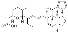 16-deethylindanomycin Structure