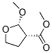 3-Furancarboxylicacid,tetrahydro-2-methoxy-,methylester,cis-(9CI) Struktur