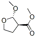 3-Furancarboxylicacid,tetrahydro-2-methoxy-,methylester,trans-(9CI) Struktur