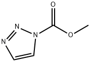 1H-1,2,3-Triazole-1-carboxylic acid, methyl ester (9CI) Struktur
