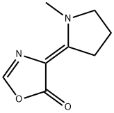 5(4H)-Oxazolone,4-(1-methyl-2-pyrrolidinylidene)-,(Z)-(9CI) 结构式