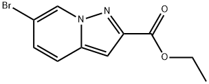 6-溴吡唑并[1,5-A]吡啶-2-羧酸乙酯,1176413-18-5,结构式
