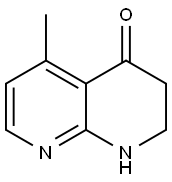 5-Methyl-2,3-dihydro-1,8-naphthyridin-4(1H)-one Structure