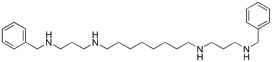 N,N'-di-(3-((phenylmethyl)amino)propyl)-1,8-diaminooctane 结构式