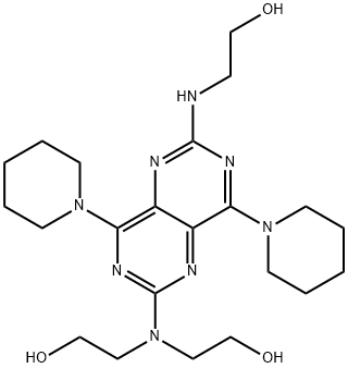 Desethanol Dipyridamole 化学構造式