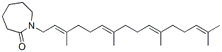 1-(3,7,11,15-Tetramethyl-2,6,10,14-hexadecatetrenyl)hexahydro-2H-azepin-2-one 结构式