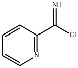 2-Pyridinecarboximidoylchloride(9CI) 结构式