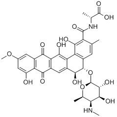 Pradimicin B Struktur