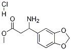 Methyl 3-aMino-3-(benzo[d][1,3]dioxol-5-yl)propanoate hydrochloride|3-氨基-3-(苯并[D][1,3]二氧杂环戊烯-5-基)丙酸甲酯盐酸盐