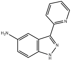 3-(pyridin-2-yl)-1H-indazol-5-amine Struktur