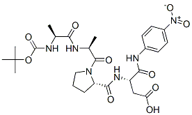 N-tert-butoxycarbonyl-alanyl-alanyl-prolyl-aspartyl-4-nitroanilide|