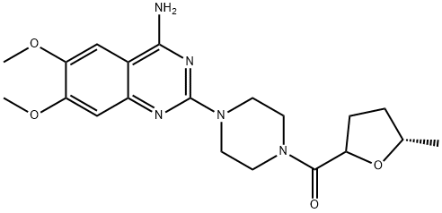 特拉唑嗪杂质,1177261-85-6,结构式