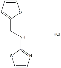 N-(2-furylmethyl)-1,3-thiazol-2-amine hydrochloride Structure