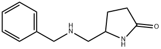 5-(Benzylamino-methyl)-pyrrolidin-2-one Struktur