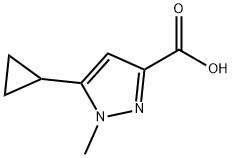 5-CYCLOPROPYL-1-METHYL-1H-PYRAZOLE-3-CARBOXYLIC ACID|5-CYCLOPROPYL-1-METHYL-1H-PYRAZOLE-3-CARBOXYLIC ACID