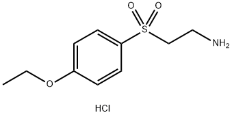 2-(4-Ethoxy-benzenesulfonyl)-ethylaminehydrochloride Struktur