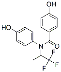 N-(4-hydroxyphenyl)-N-(1,1,1-trifluoro-2-propyl)-4-hydroxybenzamide,117730-48-0,结构式