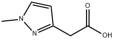 2-(1-Methyl-1H-pyrazol-3-yl)acetic acid Structure