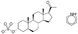 (3α)-Allopregnanolone Sulfate PyridiniuM Salt, 1177357-94-6, 结构式