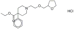 Furethidine Hydrochloride 化学構造式