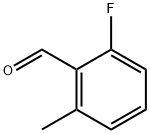 2-フルオロ-6-メチルベンズアルデヒド 化学構造式