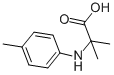 2-甲基-2-(对甲苯基氨基)丙酸,117755-94-9,结构式