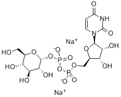 URIDINE 5'-DIPHOSPHOGLUCOSE DISODIUM SALT Struktur