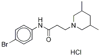 N-(4-BroMophenyl)-3,5-diMethyl-1-piperidinepropanaMide Hydrochloride|化合物T23370