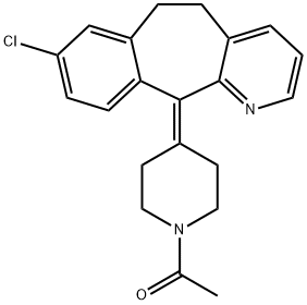 乙酰地氯雷他定, 117796-52-8, 结构式