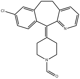 N-ForMyl Desloratadine 化学構造式