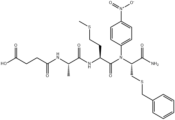 117823-37-7 N-succinyl-alanyl-methionyl-S-benzylcysteine-4-nitroanilide