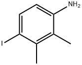4-碘-2,3-二甲基苯胺,117832-11-8,结构式