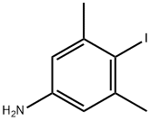 3,5-ジメチル-4-ヨードアニリン 化学構造式