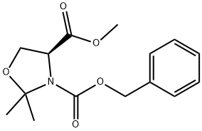 (S)-3-BENZYL 4-METHYL 2,2-DIMETHYLOXAZOLIDINE-3,4-DICARBOXYLATE|(S)-3-苄基-4-甲基-2,2-二甲基氧氮杂环-3,40二羧酸酯