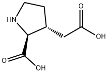2-carboxy-3-pyrrolidineacetic acid 结构式