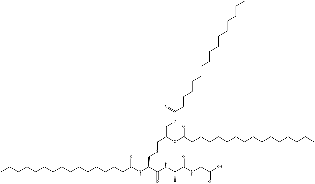 パルミトイル-CYS((RS)-2, 3-ジ(パルミトイロキシ)-プロピル)-ALA-GLY-OH price.