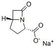 (2S,5R)-7-Oxo-1-azabicyclo[3.2.0]heptane-2-carboxylic acid sodium salt Structure