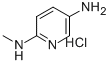 2-N-甲基吡啶-2,5-二胺盐酸盐,117879-51-3,结构式