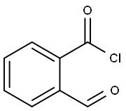 Benzoyl chloride, 2-formyl- (9CI),117886-88-1,结构式