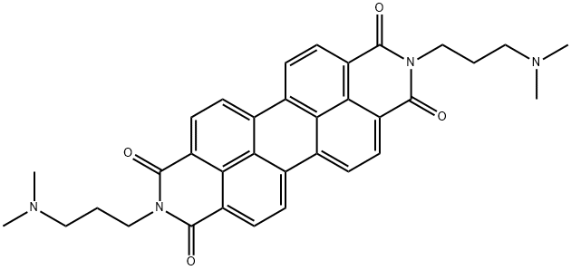 PM172|N,N'-双[3-(二甲氨基)丙基]苝-3,4,9,10-四羧酸二酰亚胺