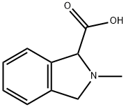 2,3-dihydro-2-Methyl-1H-Isoindole-1-carboxylic acid Structure