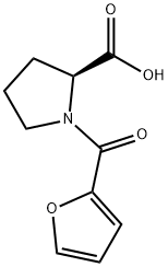 (呋喃-2-羰基)-L-脯氨酸 结构式