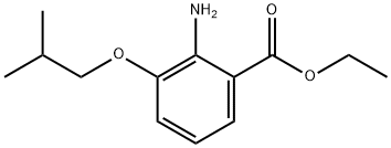 ethyl 2-aMino-3-isobutoxybenzoate Structure