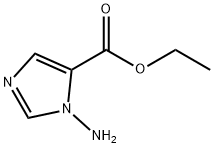 1-アミノ-1H-イミダゾール-5-カルボン酸エチル 化学構造式
