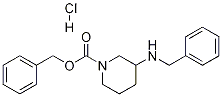 N-CBZ-4-苄氨基哌啶盐酸盐, 1179362-03-8, 结构式