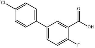 5-(4-클로로페닐)-2-플루오로벤조산