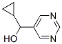 5-Pyrimidinemethanol, alpha-cyclopropyl- (9CI),117975-22-1,结构式