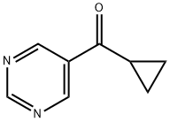 117975-23-2 Methanone, cyclopropyl-5-pyrimidinyl- (9CI)