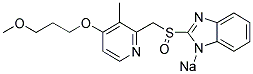 Rebeprazole sodium Struktur